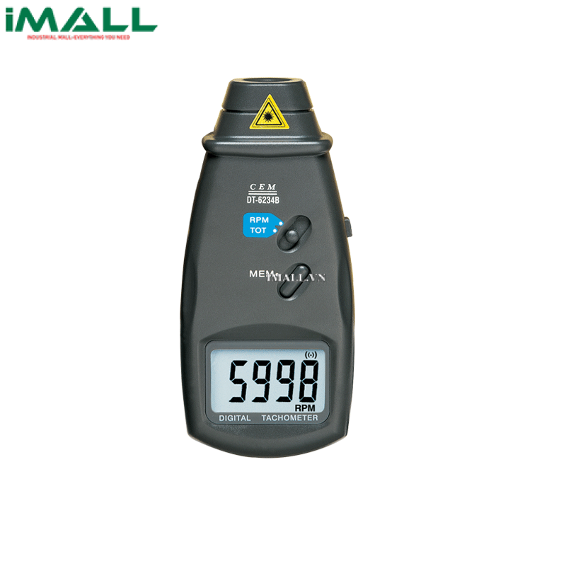 Máy đo tốc độ vòng quay CEM DT-6234B (2.5~99,999RPM)