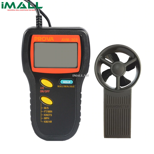 Máy đo tốc độ gió PROVA AVM-303 (0.0~45.0 m/s, RS232C)