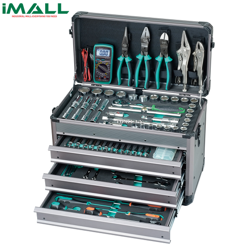 Bộ dụng cụ 124 chi tiết Pro'skit HW-612401M (6.3mm-12.7mm)