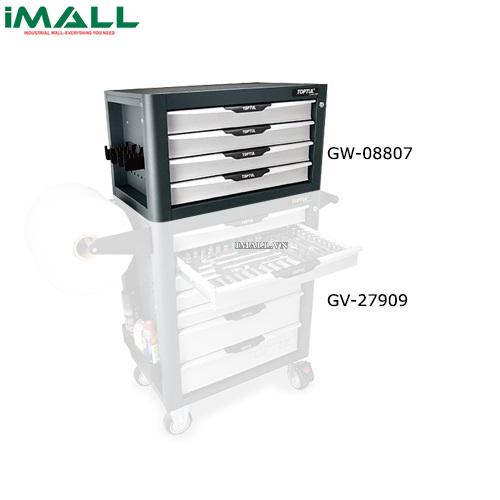 Tủ dụng cụ đồ nghề 4 ngăn 88pcs TOPTUL GW-08807