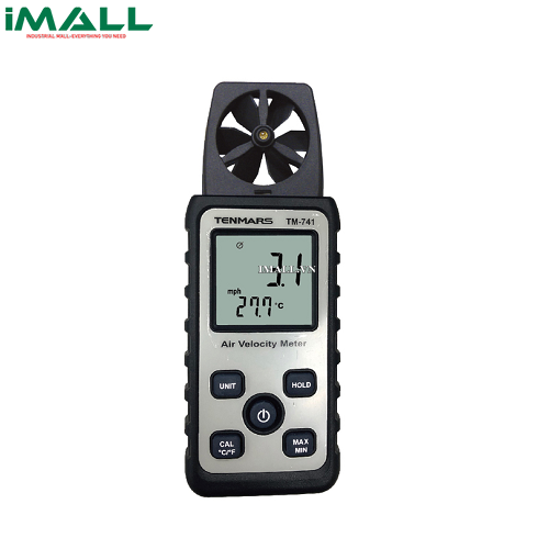 Thiết bị đo tốc độ gió/ nhiệt độ TENMARS TM-741 (0.4~25m/s)