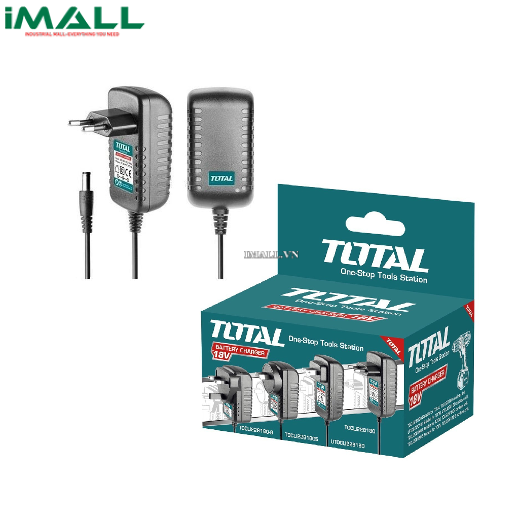 Cốc sạc pin Lithium-ion 12V Total TOC228120
