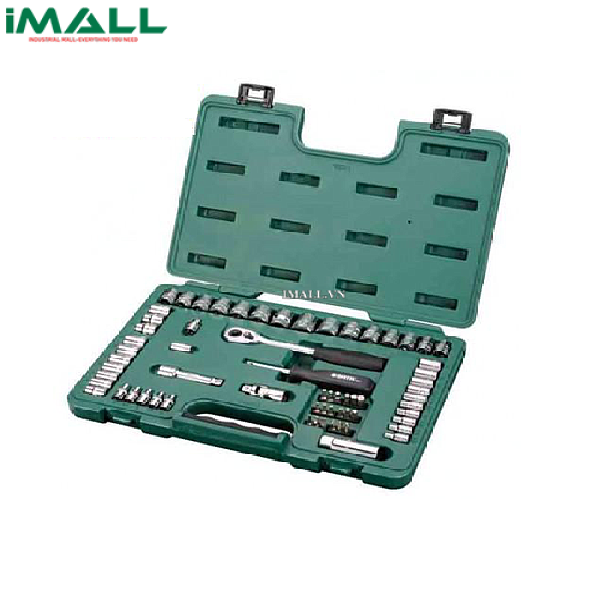 Bộ cần tư động - đầu tuýp 65 chi tiết SATA 09011 (1/4", 3/8")