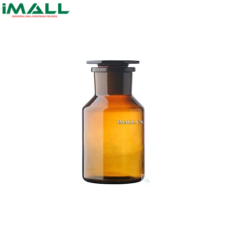 Chai nâu đựng mẫu nút thủy tinh WITEG 5 874 500 (500ml; 9 cái)