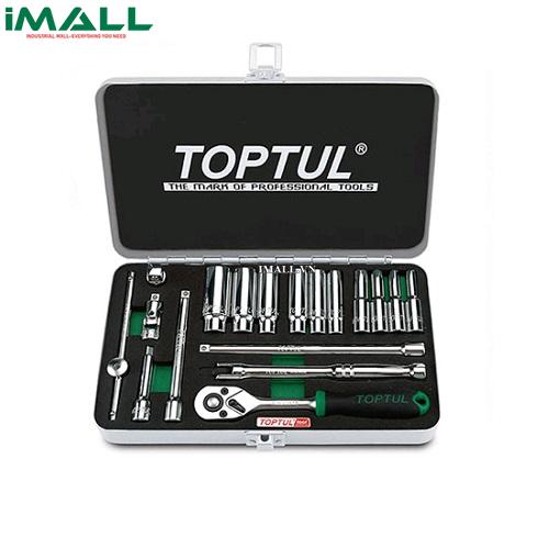Hộp đầu tuýp 1/4" 18 chi tiết TOPTUL GCAD1817