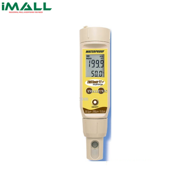 Bút đo EC Eutech ECTestr 11+ (ECTEST11PLS) (0~20 ms/cm, 2000 µS/cm, 20.00 mS/cm)