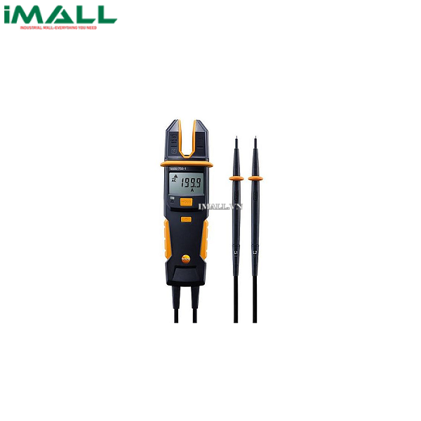 Máy kiểm tra dòng điện, điện áp và liên tục TESTO 755-1 (0590 7551, 200 A AC, 600 V AC/DC)