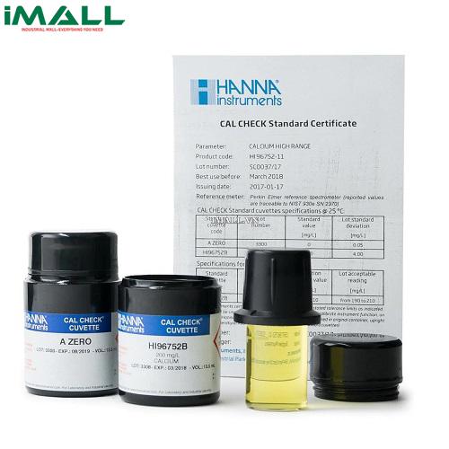 Dung Dịch CAL Check™ Chuẩn Canxi (Dùng Cho Máy HI96752) HANNA HI96752-11