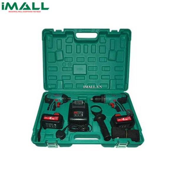 Bộ máy khoan bê tông và máy siết vít dùng pin DCA ADKIT04 (18V)