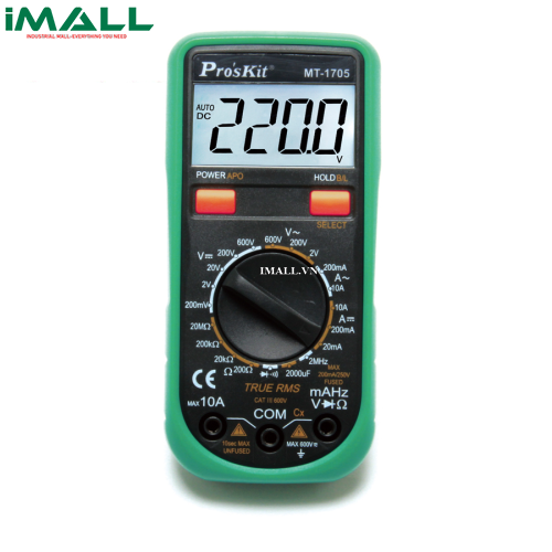 Đồng hồ vạn năng Pro'skit MT-1705 (True-RMS)