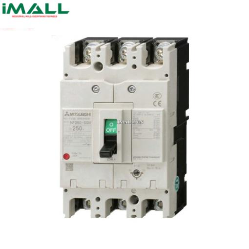 MCCB Mitsubishi NF250-SGV 3P 140-200A (36kA)