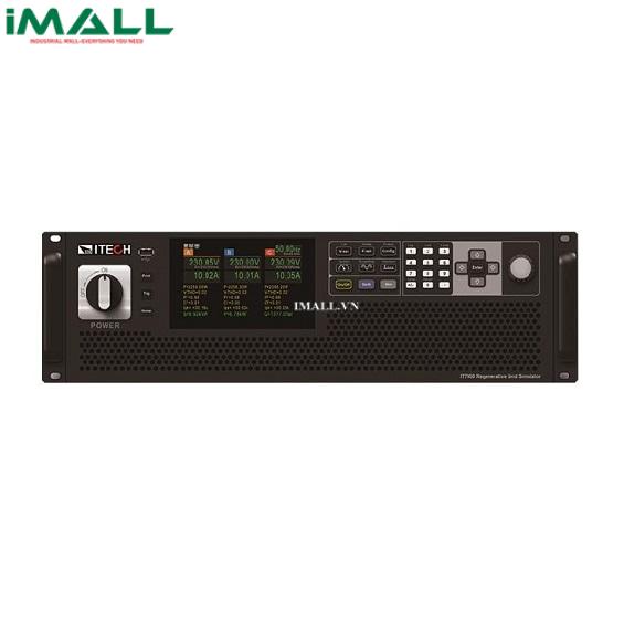 Bộ mô phỏng lưới điện tái sinh (350V; 180A; 30kVA) ITECH IT7930-350-180