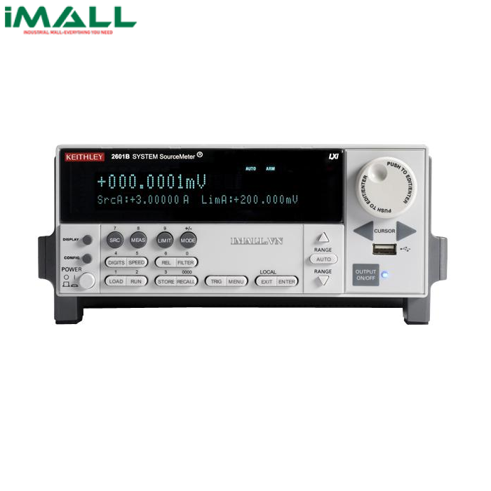 Máy kiểm tra đặc tính linh kiện bán dẫn SMU Keithley 2601B (40V,10A-Pulse,0.015%)