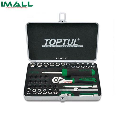 Hộp đầu tuýp 1/4" 38 chi tiết TOPTUL GCAD3802