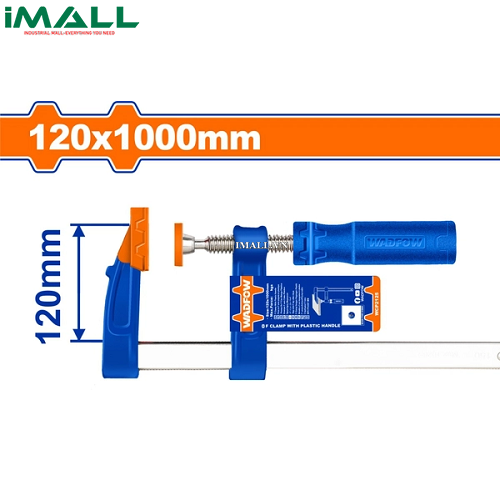 Kẹp chữ F 120x800mm Wadfow WCP2124