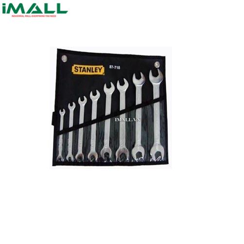 Bộ cờ lê 2 đầu miệng 8 chi tiết Stanley 87-718 (6-22mm)
