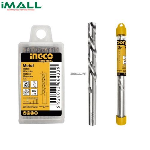 Mũi khoan kim loại (4mm) M2 HSS 10 chi tiết INGCO DBT1110401