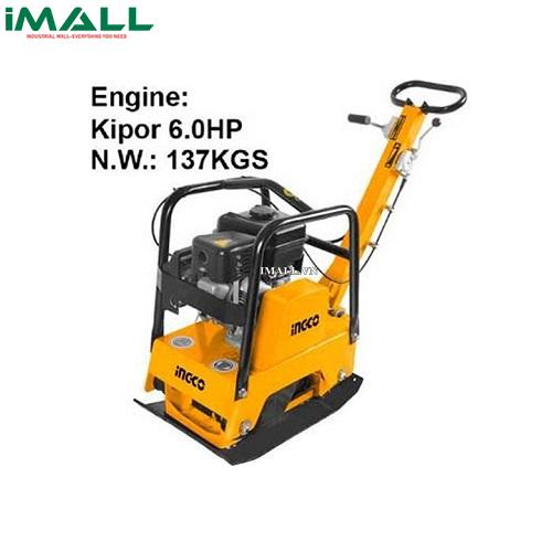 Máy đầm nén bê tông dùng dầu Diesel (6hP, 137Kg) INGCO GCP125-4