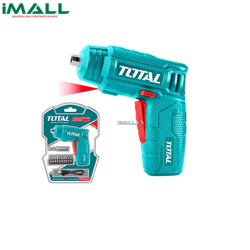 Máy siết vít dùng pin (4V) Total TSDLI0402 (4 N.m)