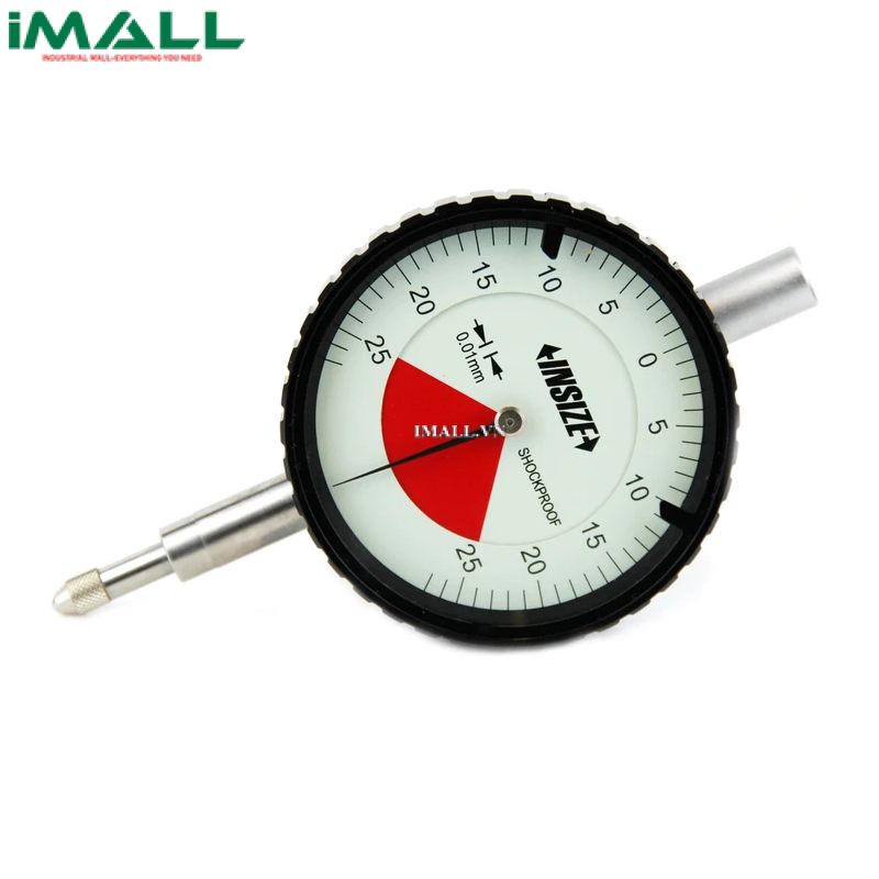 Đồng hồ so kiểu cơ INSIZE 2316-1 (1mm; 0.01mm, nắp lưng có tai cài)