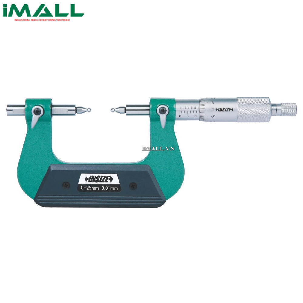 Panme đo bánh răng INSIZE 3291-100 (75-100mm, 0.01mm)
