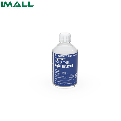 Dung dịch điện phân KCl 3mol/L, AgCl saturated METTLER TOLEDO 51350074 (250mL)