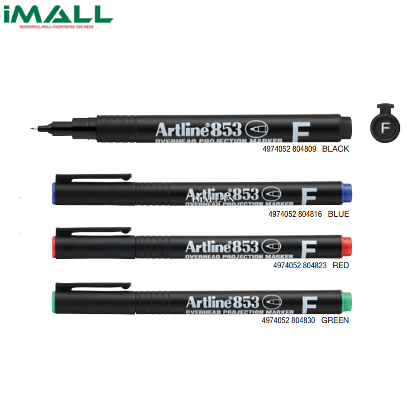 Bút lông kim màu xanh dương Artline 853 EK-853N (0.5mm)