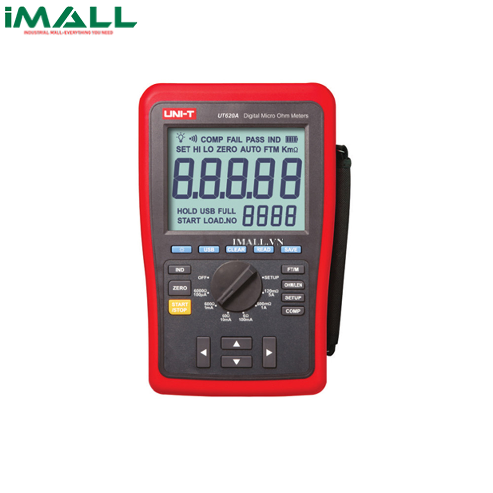 UNI-T UT620A Digital Micro Ohm Meter (120mΩ~6kΩ, 10uΩ)