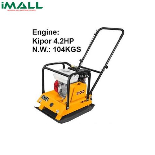 Máy đầm nén bê tông dùng dầu Diesel  (4.2 hP, 104Kg) INGCO GCP100-4