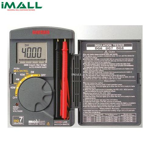 Máy đo điện trở cách điện Sanwa DG6 (25V/40MΩ)