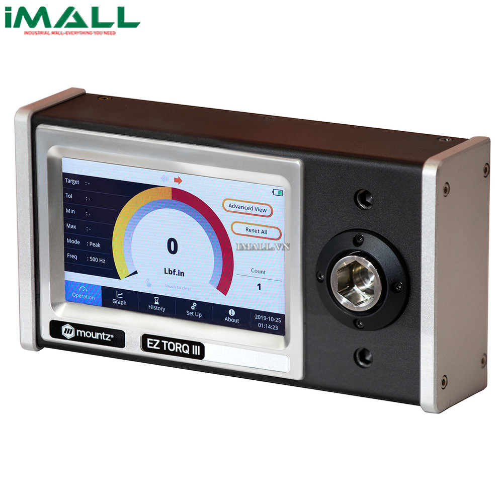 Máy phân tích momen xoắn Mountz EZ-TorQ III 10i (11.3–113 CN.M)