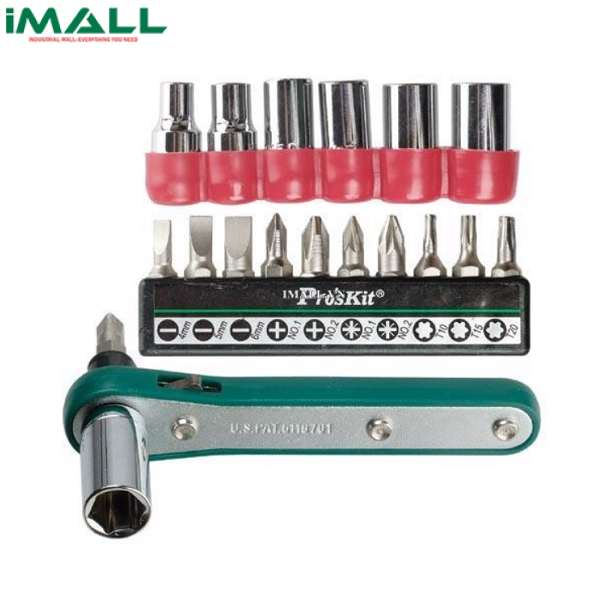 Bộ vít vặn ratchet 17 chi tiết Pro'skit 1PK-202A