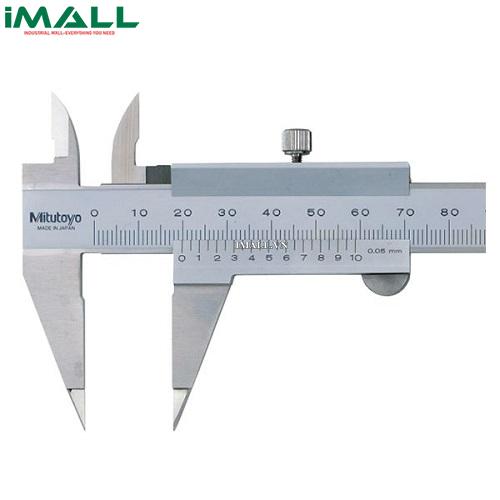 Thước cặp mỏ kẹp đầu nhọn đo khe hẹp (0-150 mm, 0.05 mm) Mitutoyo 536-121