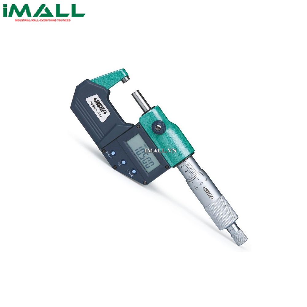 Panme đo ngoài điện tử INSIZE 3108-125A (100-125mm, 0.001mm)