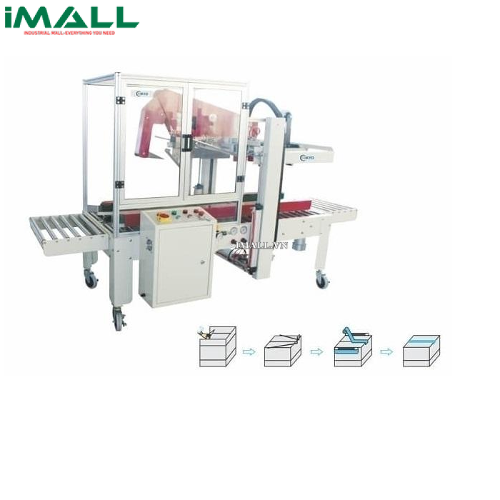 Máy dán thùng carton bán tự động Mikyo MK-FXAT5050B (16m/phút)