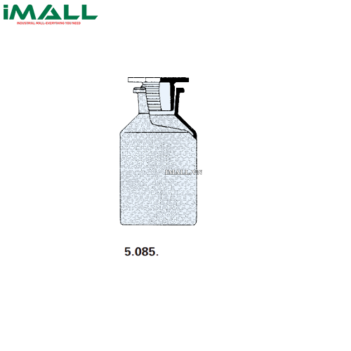 Chai thủy tinh WITEG 5 085 002 (2000ml)
