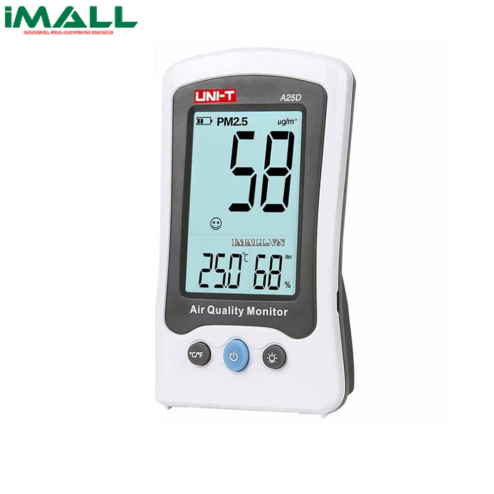 Máy đo nồng độ bụi PM2.5 UNI-T A25D (0~500μg/m³)
