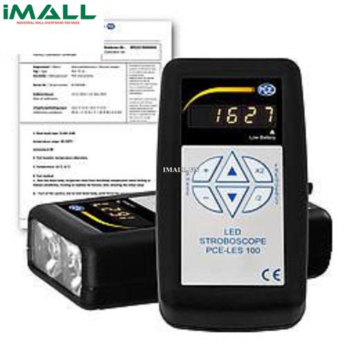 Máy đo tốc độ vòng quay (0~99.990rpm, kèm Certificate ISO) PCE LES 100-ICA