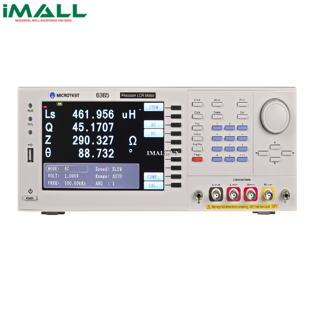 Máy đo LCR để bàn MICROTEST 6365 (10Hz-200kHz)