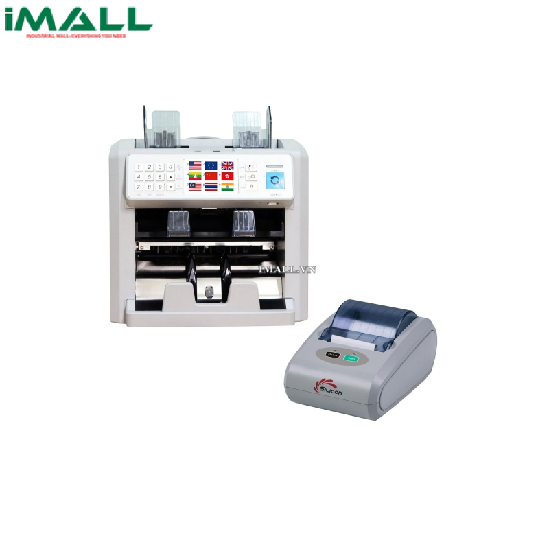 Máy Đếm Tiền Thông Minh Thế Hệ Mới Silicon MC-8PLUS (COMBO)