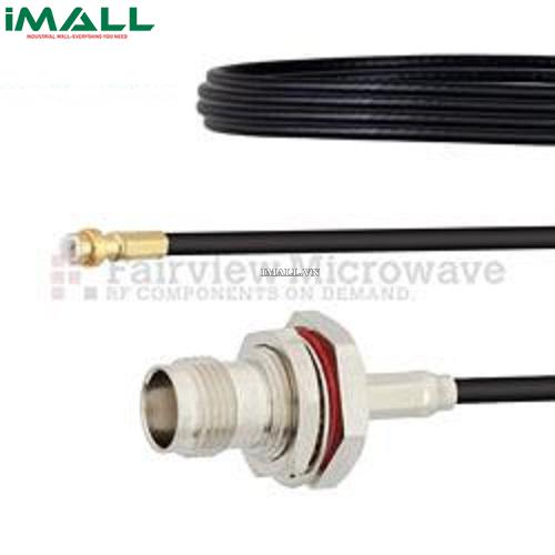 Cáp Snap-On MMBX Plug - TNC Female Fairview FMCA1442 (RG174 Coax; 3 GHz )