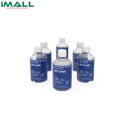 Dung dịch điện phân KCl 3mol/L METTLER TOLEDO 51350080 (250 mL x 6)
