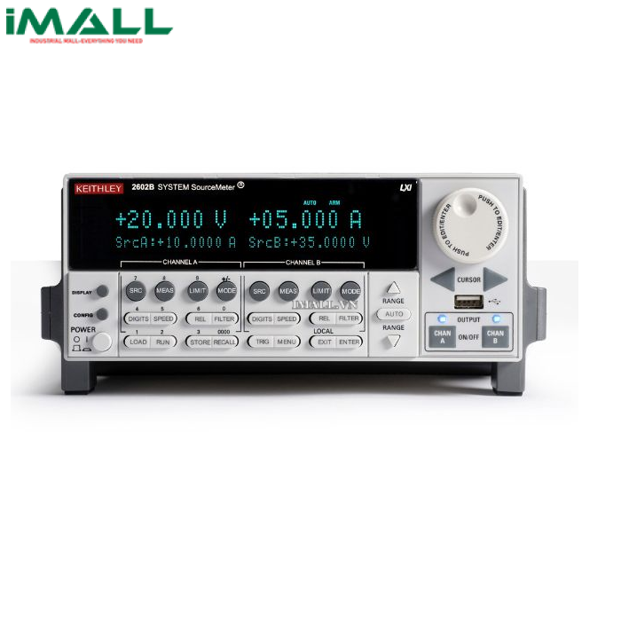 Máy kiểm tra đặc tính linh kiện bán dẫn SMU Keithley 2611B (200V,10A-Pulse,0.015%)