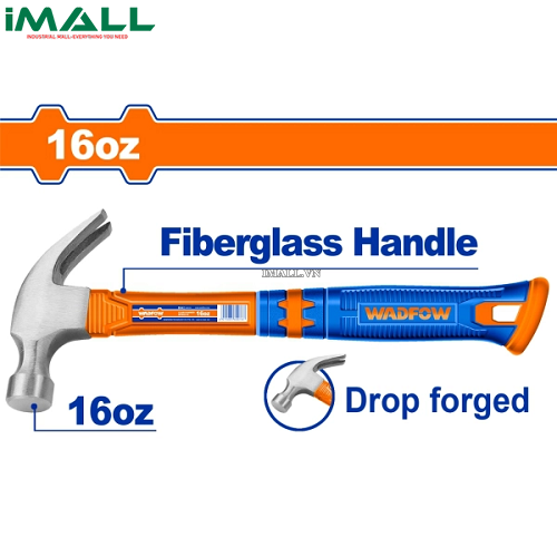 Búa nhổ đinh 450g Wadfow WHM3316