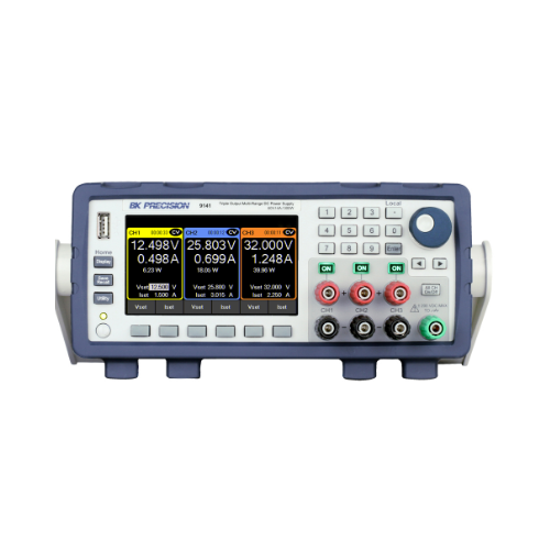 Nguồn DC 3 đầu ra, đa dải B&K PRECISION 9141