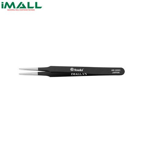 Nhíp gắp linh kiện tĩnh điện mũi bằng Asaki AK-9203
