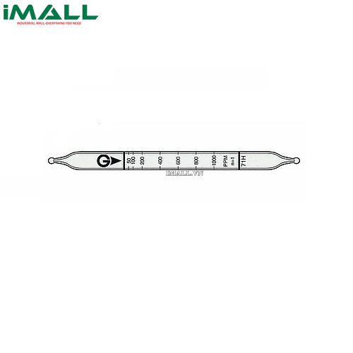 Ống dò đo nhanh Methyl mercaptan CH3SH Gastec 71H (1000 đến 2700 ppm)