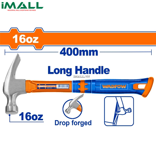 Búa nhổ đinh 450g Wadfow WHM336L