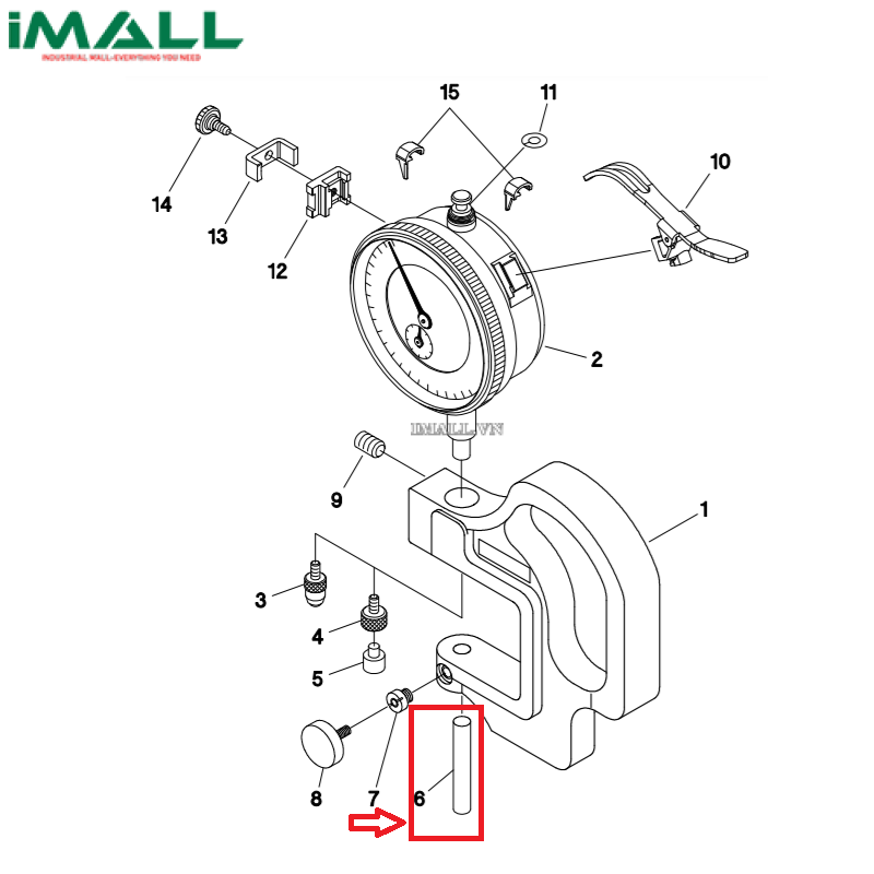 Chi tiết ANVIL Mitutoyo 100203