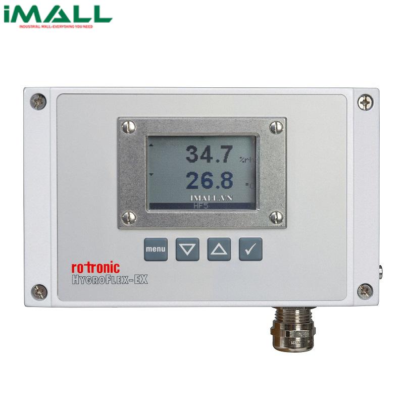 Bộ chuyển đổi nhiệt độ, độ ẩm ra tín hiệu mA,V (2 kênh, chống cháy nổ) Rotronic HF5-EX